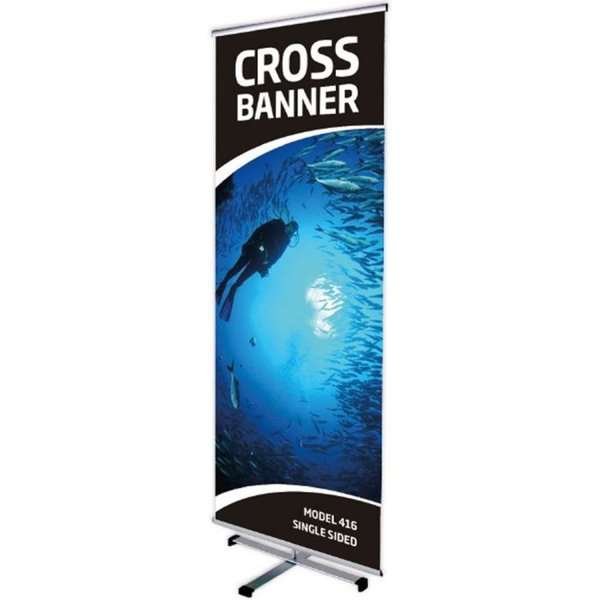 Cross Banner uden banner og print 80x200cm #1